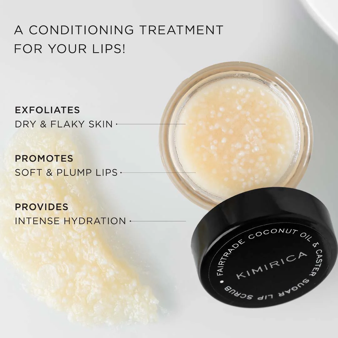Coconut & Sugar Exfoliating Lip Scrub - Image 4