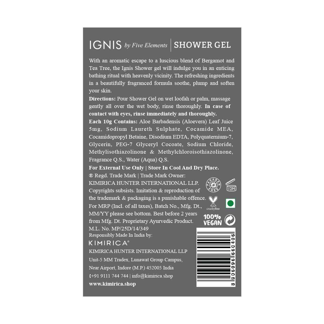 Bergamot & Tea Tree Shower Gel - Image 6