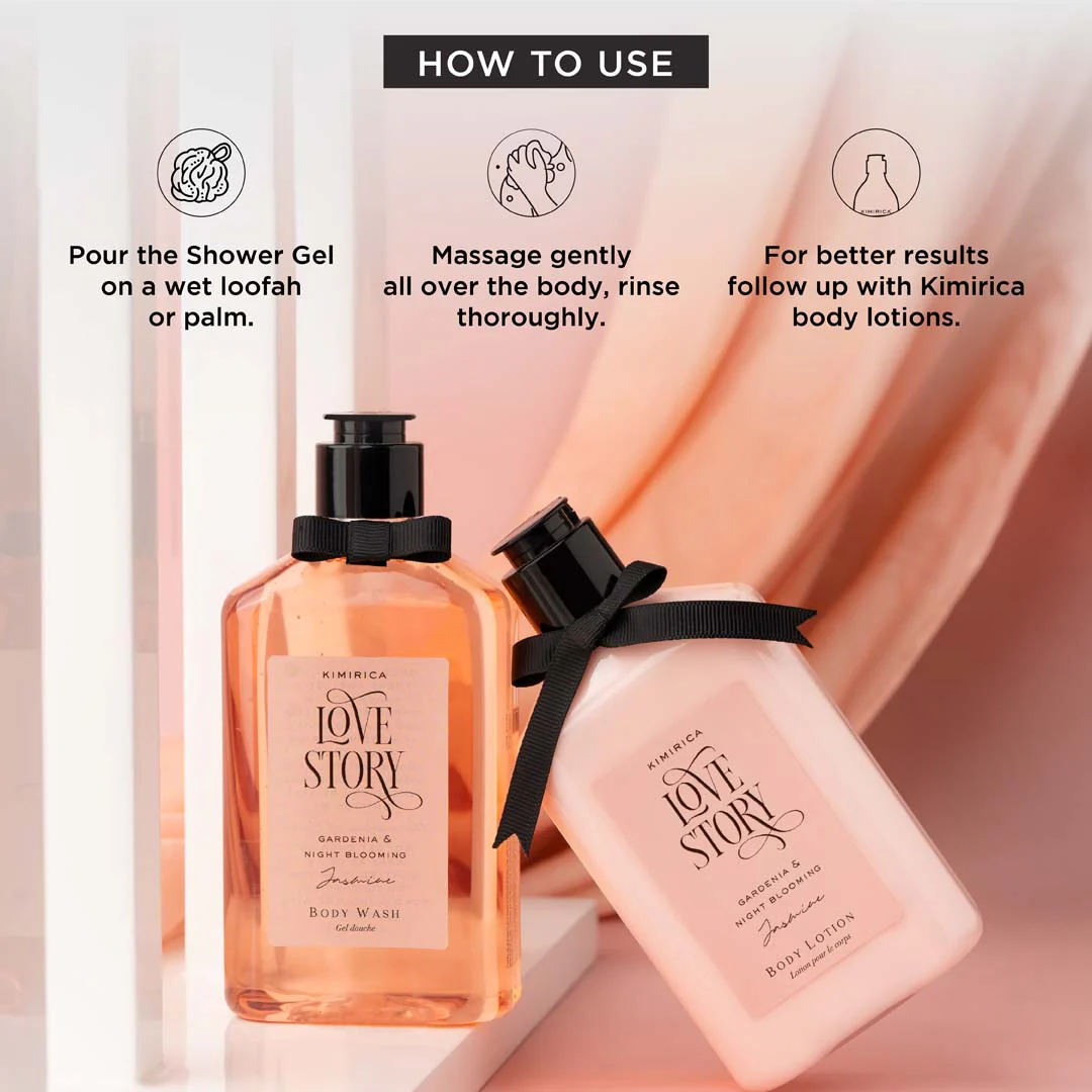 Jasmine body wash & body lotion duo - Image 6