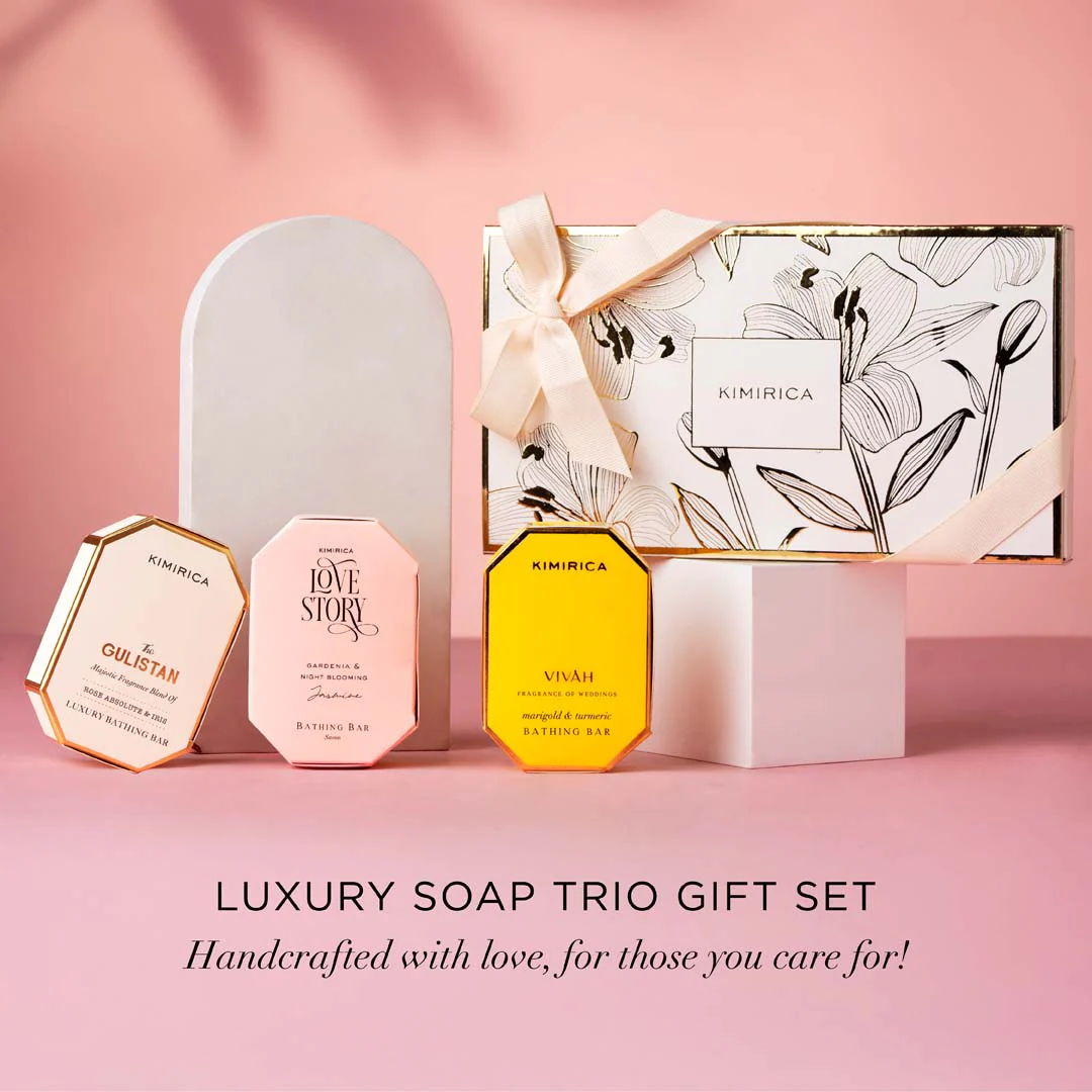 Luxury soap trio gift set - Image 3