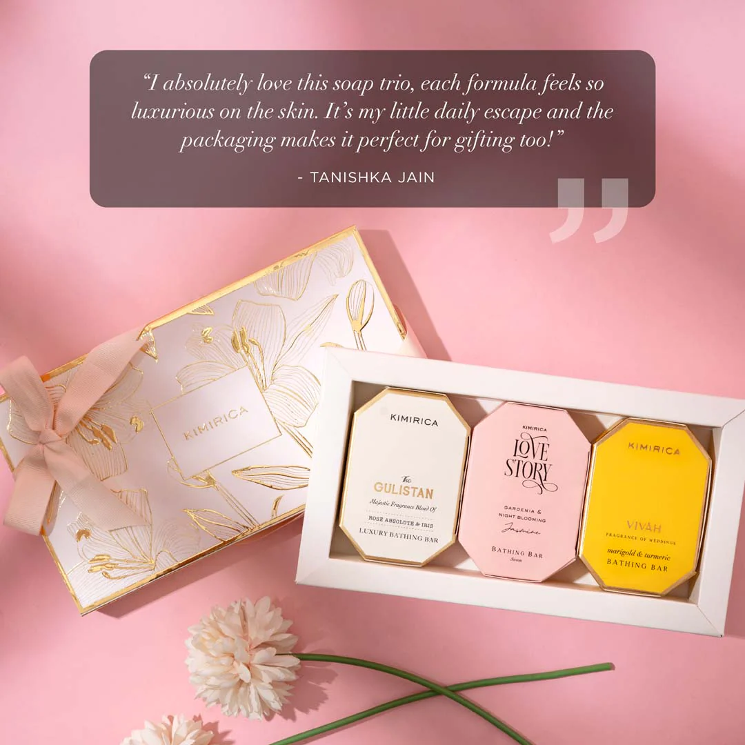 Luxury soap trio gift set - Image 5